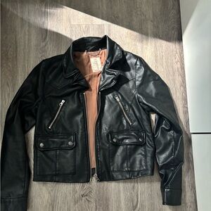 We The Free vegan leather jacket